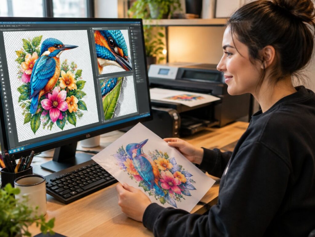 Real people check your file before it prints.